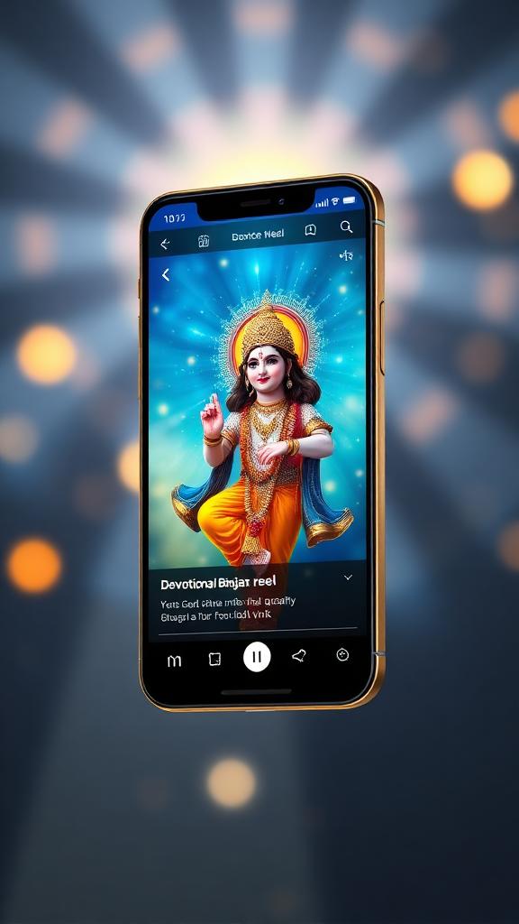Devotional Reels App Preview